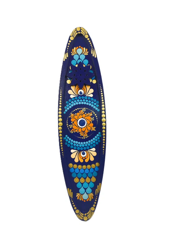 Incense Stick Stand - Ultramarine Blue: "The Celestial Canvases"*