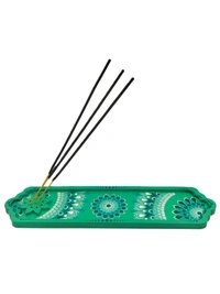 Incense Stick Stand - Aqua Green: "The Seafoam Whispers"*