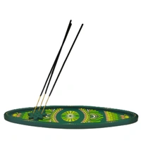 Incense Stick Stand - Green: "The Emerald Groves"*