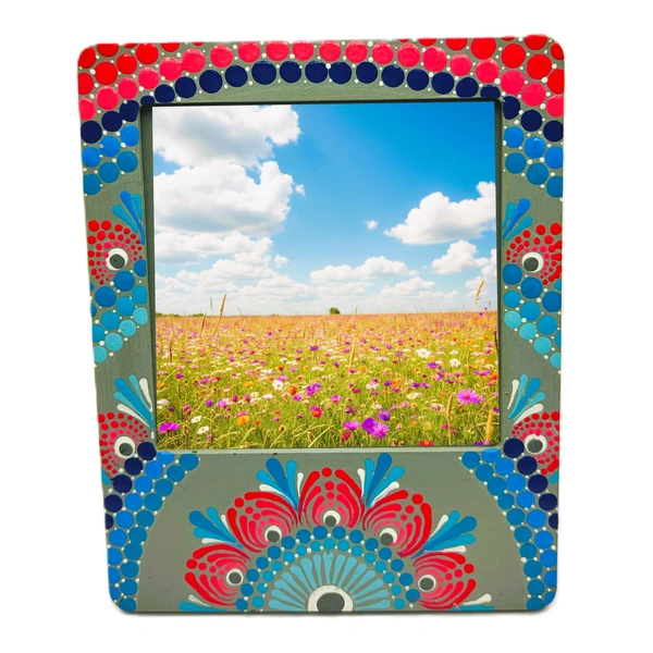 Photo Fridge Magnets - Grey: "Stone Souvenirs"