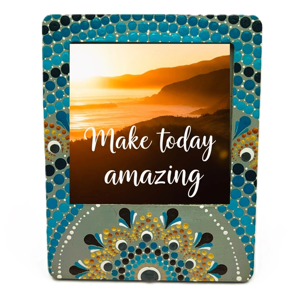 Photo Fridge Magnets - Grey: "Stone Souvenirs"