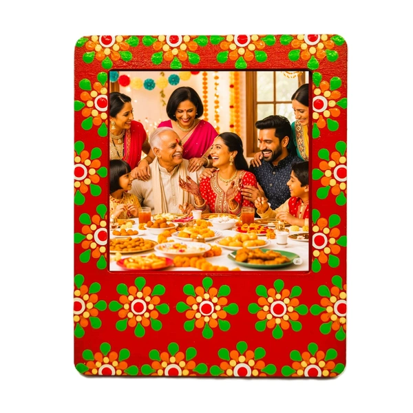 Photo Fridge Magnets - Red: "Bold Moments"