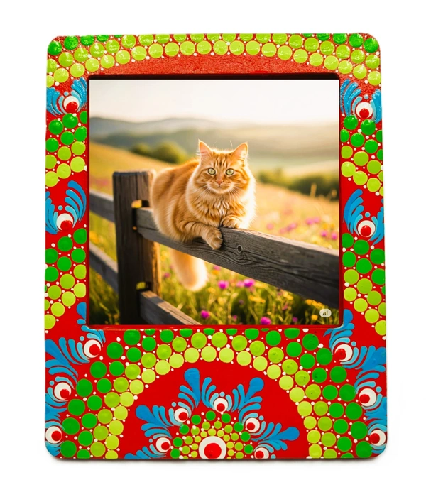 Photo Fridge Magnets - Red: "Bold Moments"