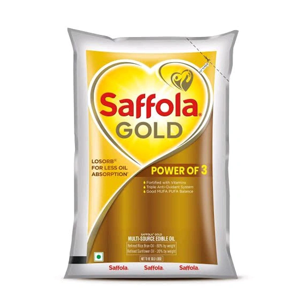 SAFFOLA GOLD - REFINED OIL - 1 LIT