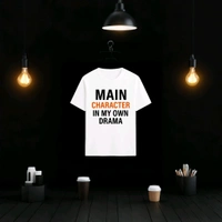 Main character T Shirt  - White, S