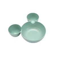 Mickey Shaped Kids / Snack Serving Sectioned Plate (1 Pc)