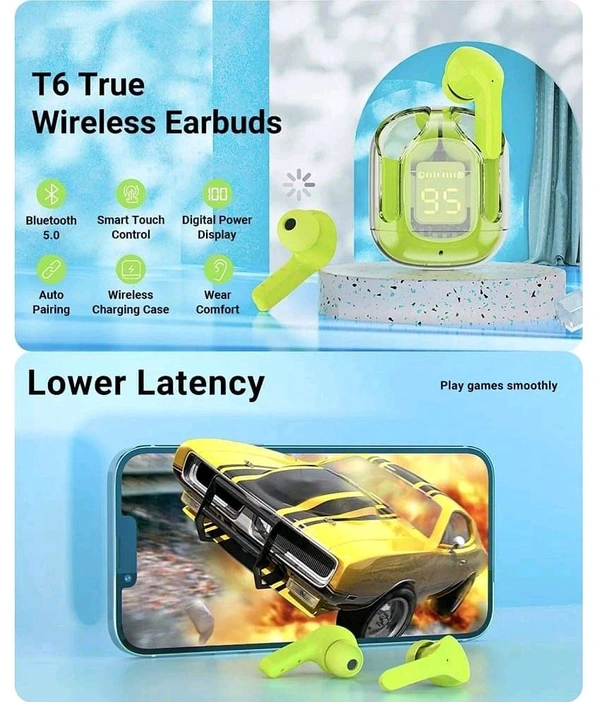 Ultrapods Pro Wireless Bluetooth 5.3 Airbuds - Green
