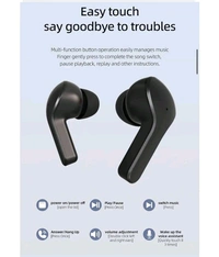 Ultrapods Pro Wireless Bluetooth 5.3 Airbuds - Black