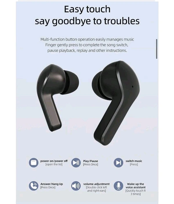 Ultrapods Pro Wireless Bluetooth 5.3 Airbuds - Black