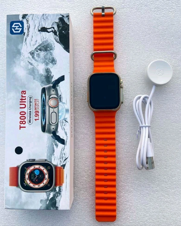 T800 Ultra smart watch 0.2 Digital Watch  - For Men