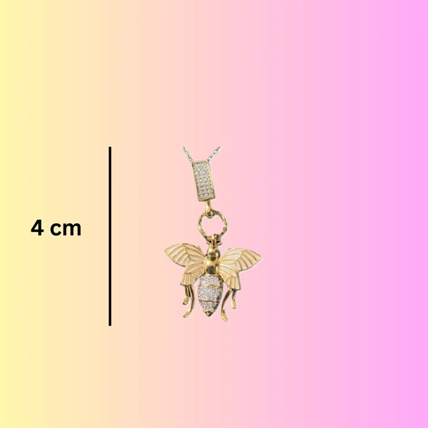 Cute Little Things Anti Tarnish QueenBee Pendant Necklace