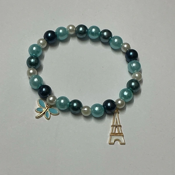 Beads Bracelet- Eiffel Tower Firefly 