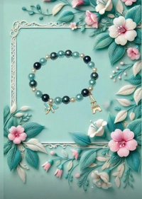 Beads Bracelet- Eiffel Tower Firefly 