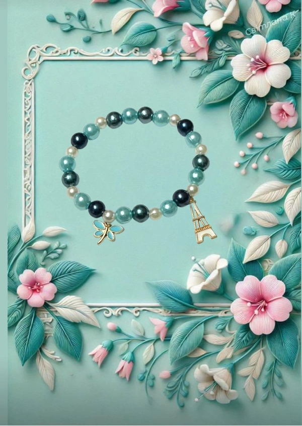Beads Bracelet- Eiffel Tower Firefly 