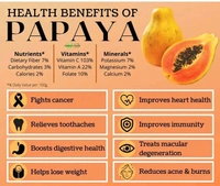 Fresh Papaya (Papita)-1pc - 1 Pc -( 800g- 1.5 kg)