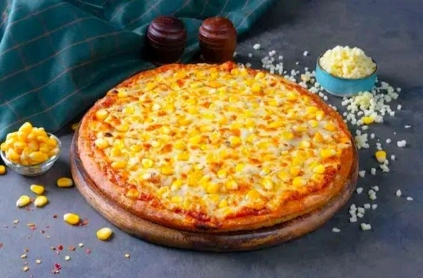 CHEESE CORN PIZZA 🍕 
