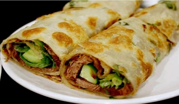 VEG KABAB PARATHA ROLL