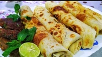 VEG KABAB PARATHA ROLL