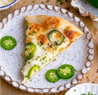 CHEESE JALAPENO PIZZA 🍕 