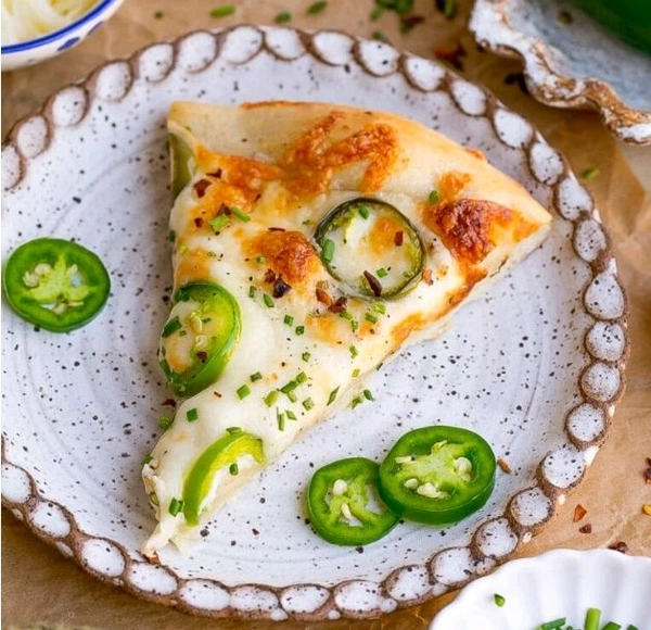 CHEESE JALAPENO PIZZA 🍕 
