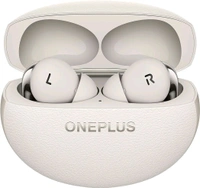 OnePlus Buds Pro 3 Bluetooth TWS in-Earbuds Dual Drivers, Dual Dacs, Dynaudio Eqs, AI-Powered Translator, Up to 50Db Adaptive Noise Cancellation, Up to 43Hrs Battery. - White, 4 Days Easy Return