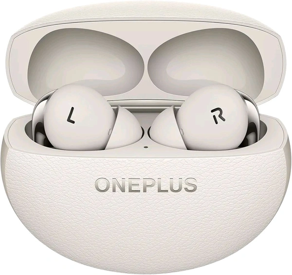 OnePlus Buds Pro 3 Bluetooth TWS in-Earbuds Dual Drivers, Dual Dacs, Dynaudio Eqs, AI-Powered Translator, Up to 50Db Adaptive Noise Cancellation, Up to 43Hrs Battery. - White, 4 Days Easy Return