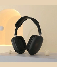 Noizr P9 Silver Headphones Bluetooth On Ear 4 Hours Playback Active Noise cancellation IPX4(Splash & Sweat Proof) Black  - Black, 4 Days Easy Return
