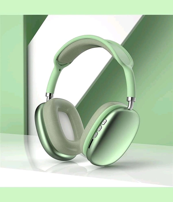 Noizr P9 Silver Headphones Bluetooth On Ear 4 Hours Playback Active Noise cancellation IPX4(Splash & Sweat Proof) Green - Mint Green, 4 Days Easy Return