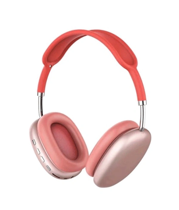 Noizr P9 Silver Headphones Bluetooth On Ear 4 Hours Playback Active Noise cancellation IPX4(Splash & Sweat Proof) Pink - Pink, 4 Days Easy Return