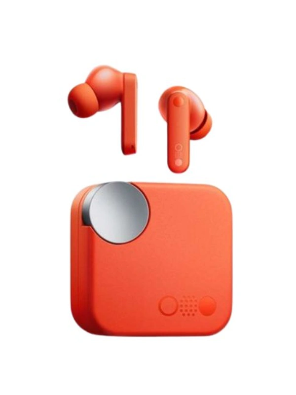 CMF by Nothing Buds 42 dB Active Noise Cancellation, Ultra Bass Technology, 35.5 Hrs playtime Bluetooth  ( Orange, True Wireless) - 4 Days Easy Return