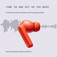 CMF by Nothing Buds 42 dB Active Noise Cancellation, Ultra Bass Technology, 35.5 Hrs playtime Bluetooth  ( Orange, True Wireless) - 4 Days Easy Return