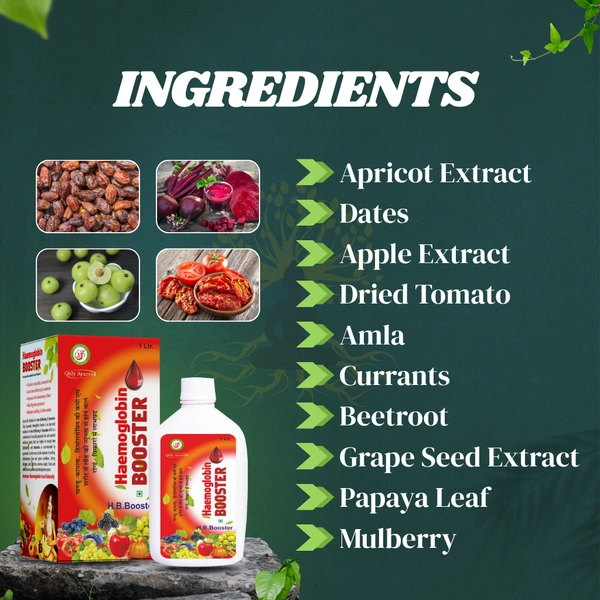 Only Ayurved's Haemoglobin HB Booster
