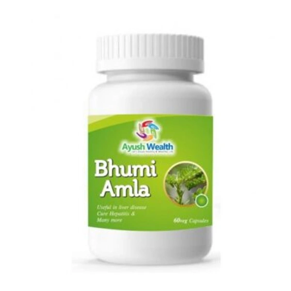 60 Veg  Bhumi Amla Capsuls By Only Ayurved
