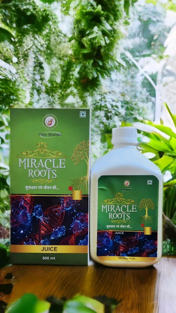 Only Ayurved's Miracle Roots - 500 ml, Natural