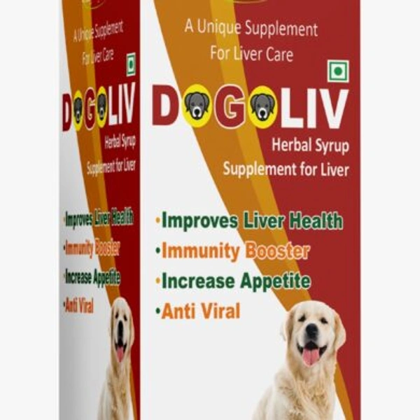 Only Ayurved's Dogo Liv-  ( Animal  Feed  Supplement ) - 200 ml