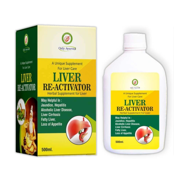 Only Ayurved's Liver Reactivator - 500 ml, natural