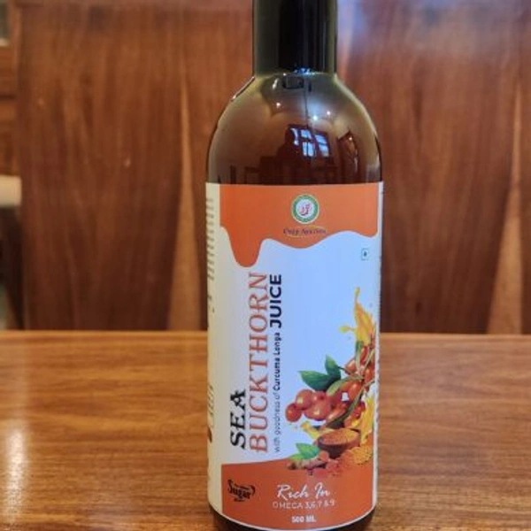 Only Ayurved's Sea Buckthorn With Curcuma Longa Juice