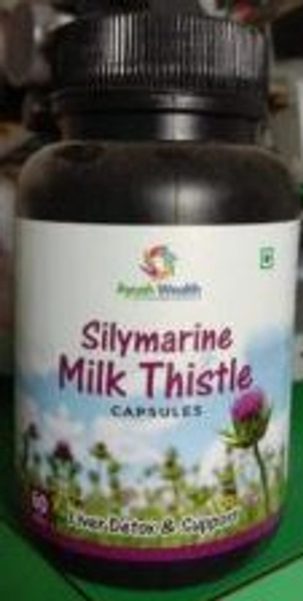 Only Ayurved's Silymarin  Milk Thistle Capsules