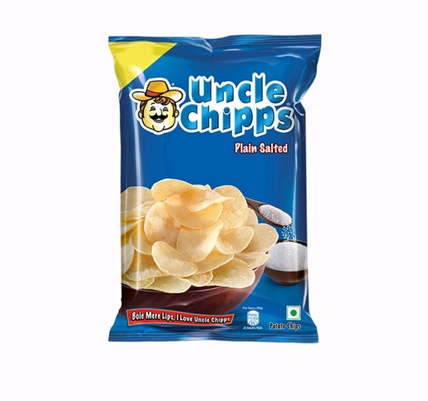 Uncle Chipps Plain Salted Potato Chips 