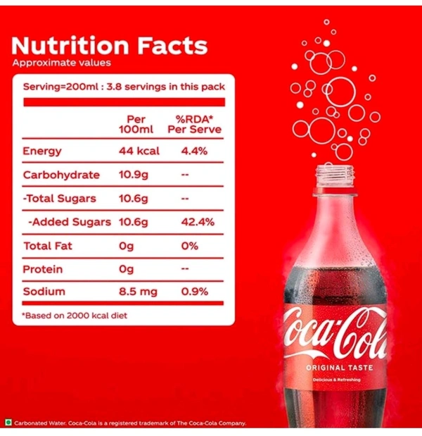 Coca-Cola Soft Drink (750ml)
