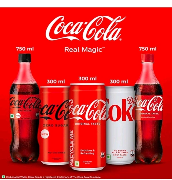 Coca-Cola Soft Drink (750ml)