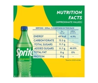 Sprite Lime Flavored Soft Drink 750 ML