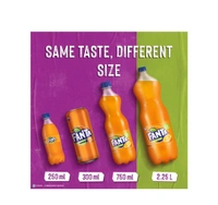Fanta Orange Soft Drink 750ml