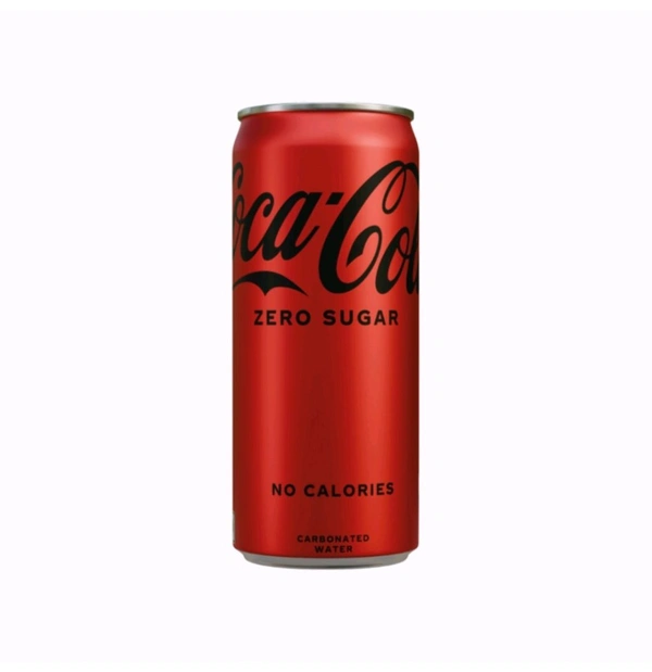 Coca-Cola Zero Sugar Soft Drink Can 300ml