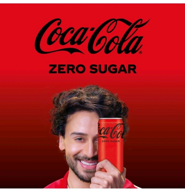 Coca-Cola Zero Sugar Soft Drink Can 300ml