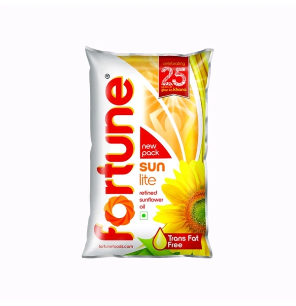 Fortune Sunlite Refined Sunflower Oil 870g