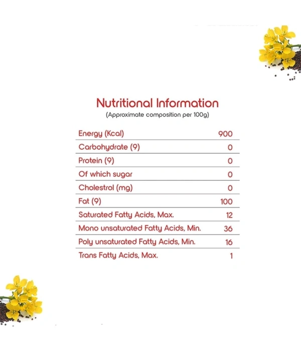Fortune Premium Kachi Ghani Pure Mustard Oil (910g)