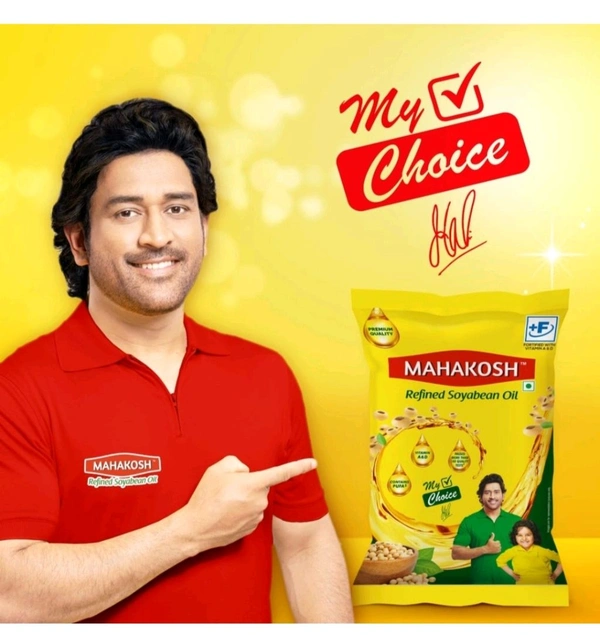 Mahakosh Refined Soyabean Oil (770g)