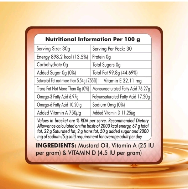 Patanjali Mustard Oil 