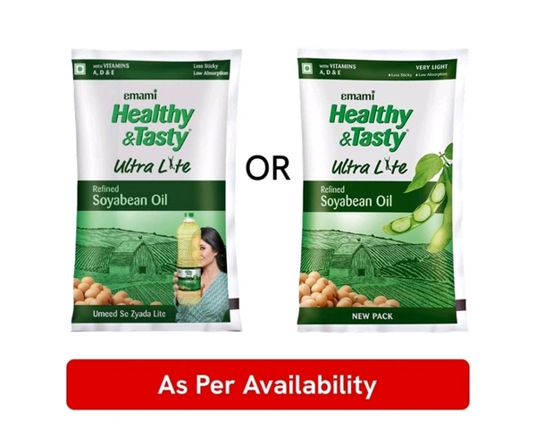 Emami Healthy & Testy Refined Soyabean Oil ( Ultra Lite) 825g
